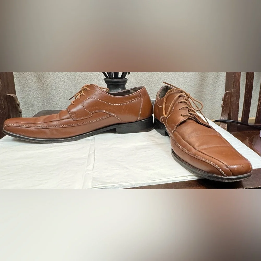 J.B. Ebrard Men’s Leather Dress Shoes Size 9.5 US Timeless Mexican Craftsmanship